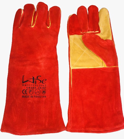 Leather Welding Gloves (Double Palm)
